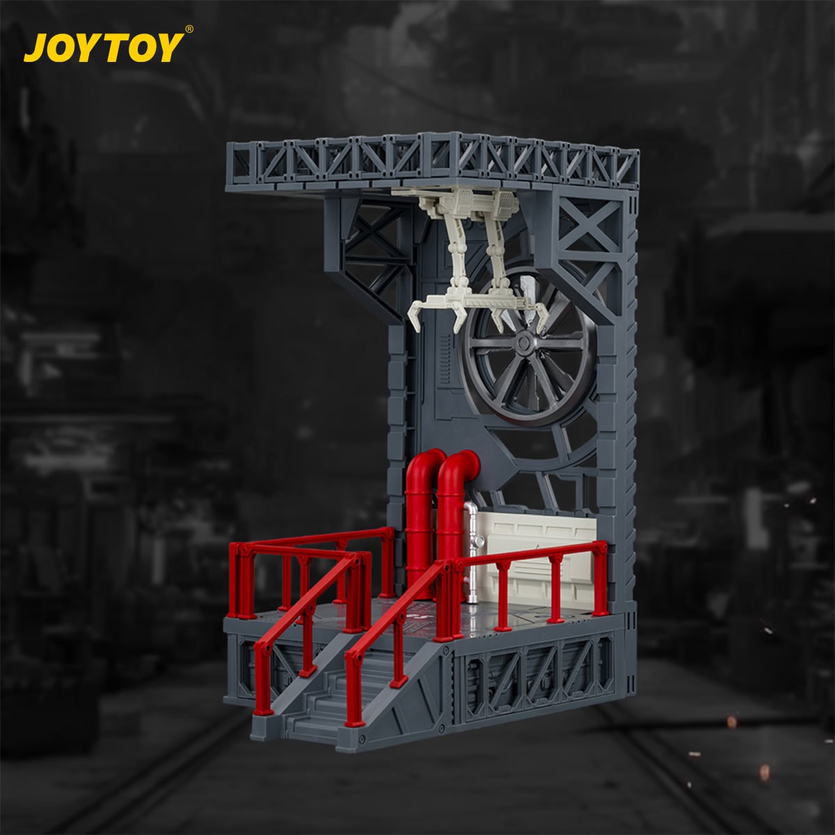 Dark Source Hangar Style Diorama Display Base (05)