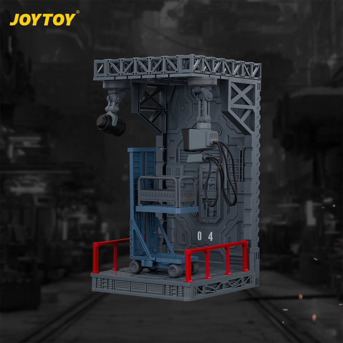 Dark Source Hangar Style Diorama Display Base (04)