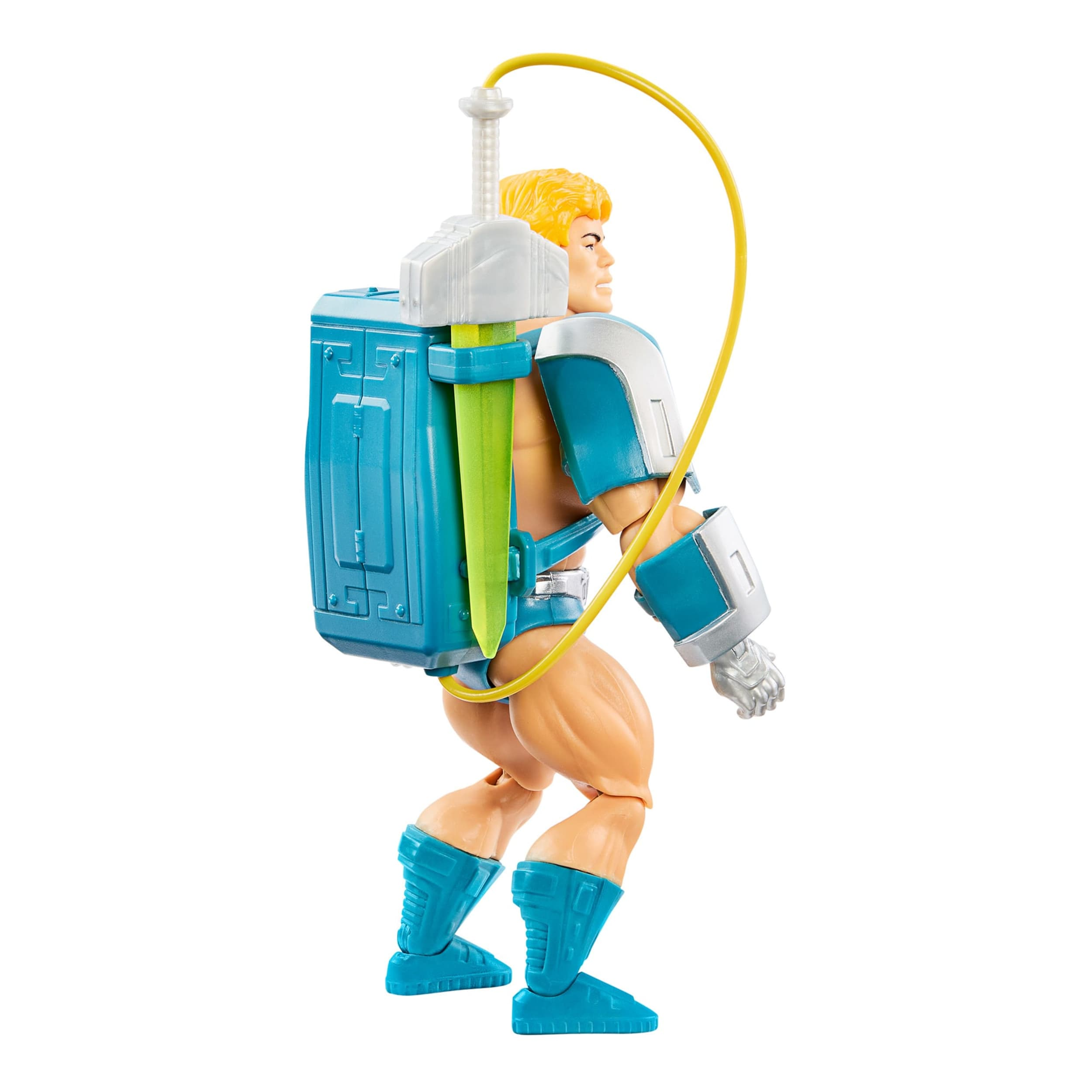 Masters of the Universe: Origins Laser Power He-Man Deluxe Action Figure Gallery Image 7
