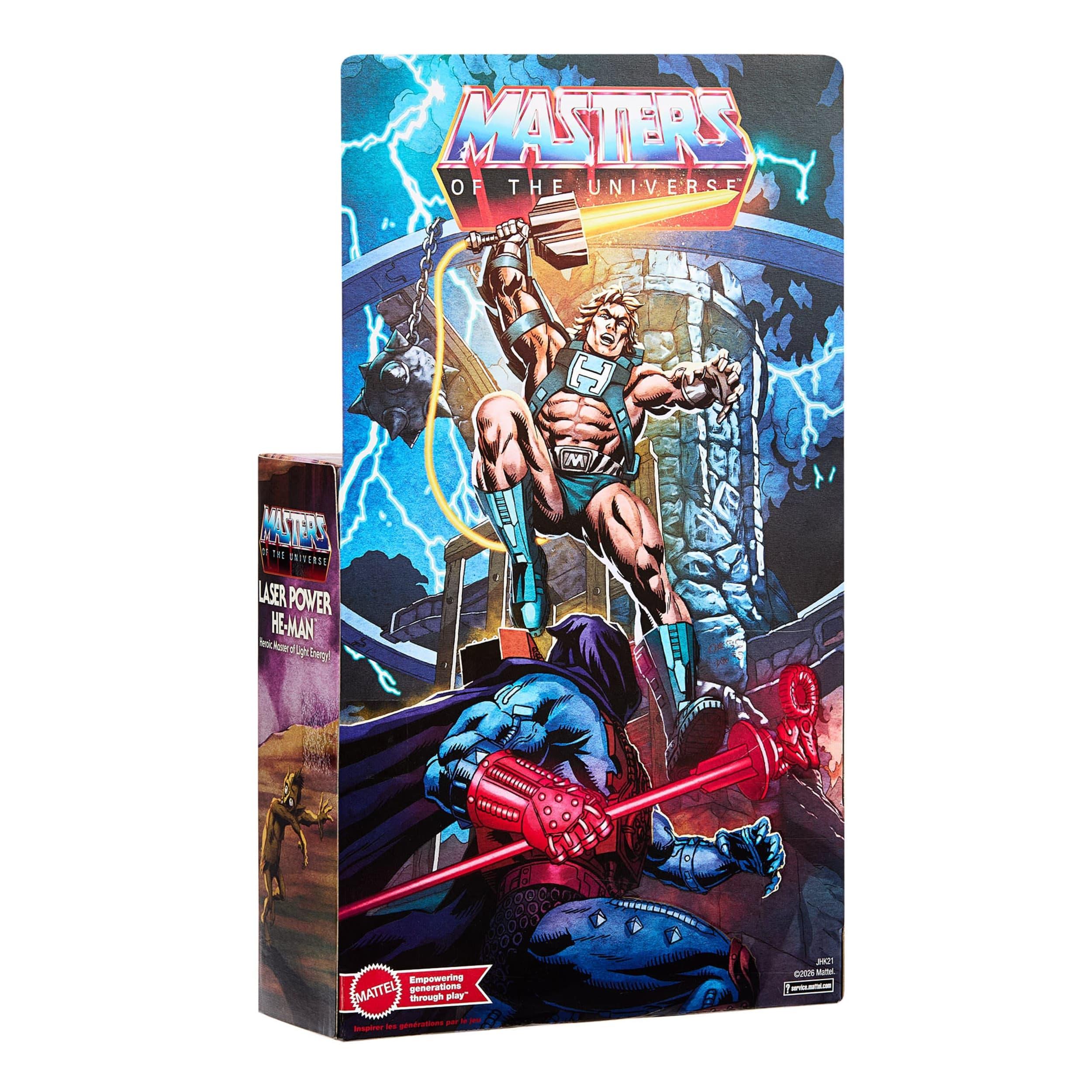 Masters of the Universe: Origins Laser Power He-Man Deluxe Action Figure Gallery Image 13