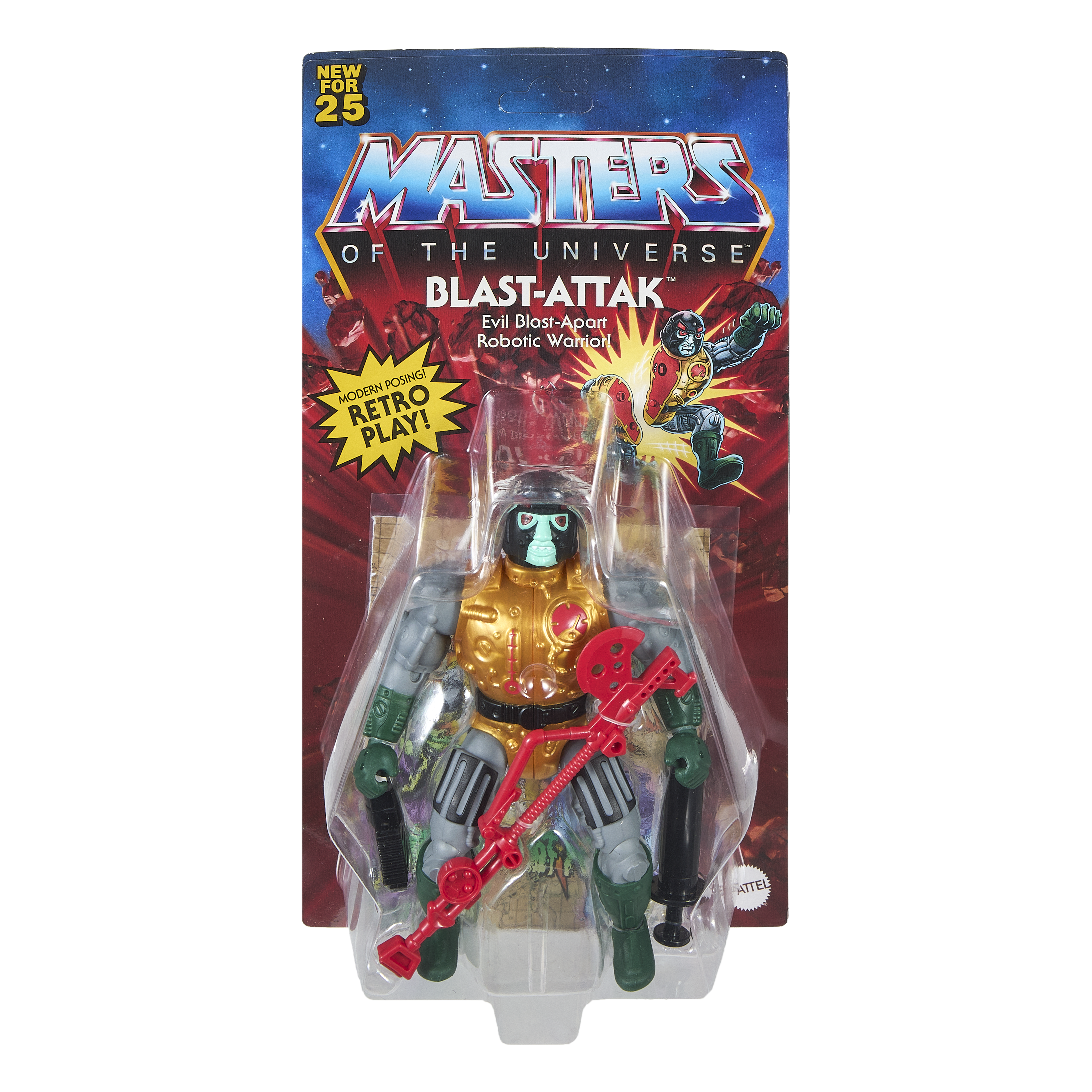 Masters of the Universe: Origins Blast-Attak Action Figure Gallery Image 12