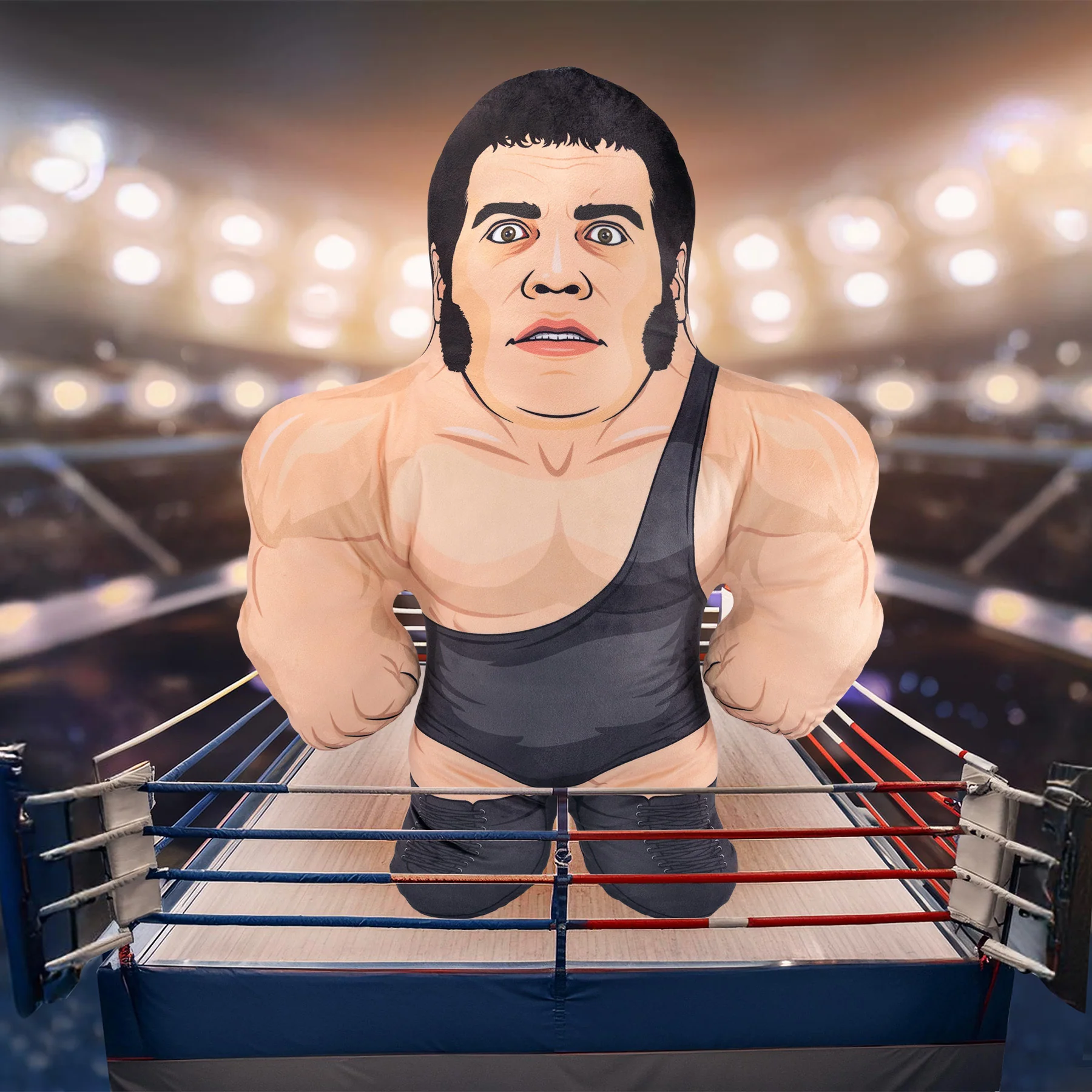 Andre the Giant Bleacher Buddy 28" Plush Gallery Image 3