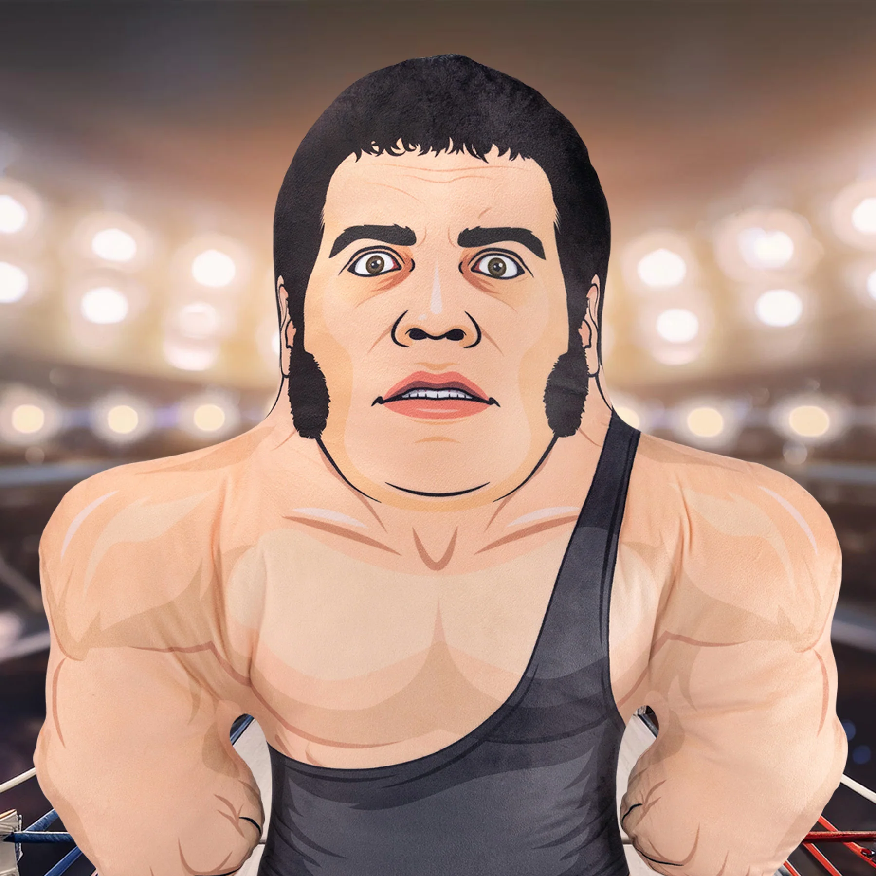Andre the Giant Bleacher Buddy 28" Plush Gallery Image 5