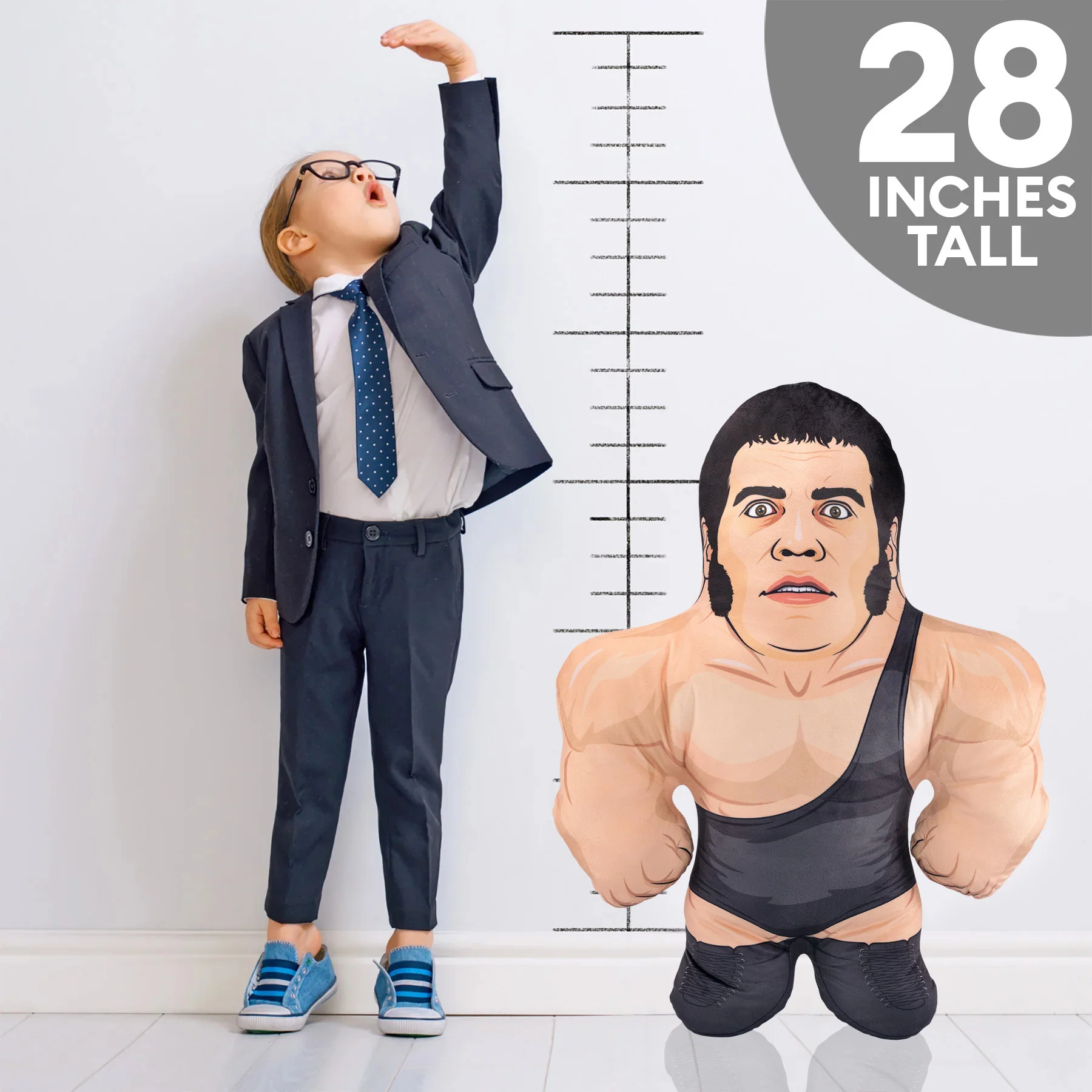 Andre the Giant Bleacher Buddy 28" Plush Gallery Image 9