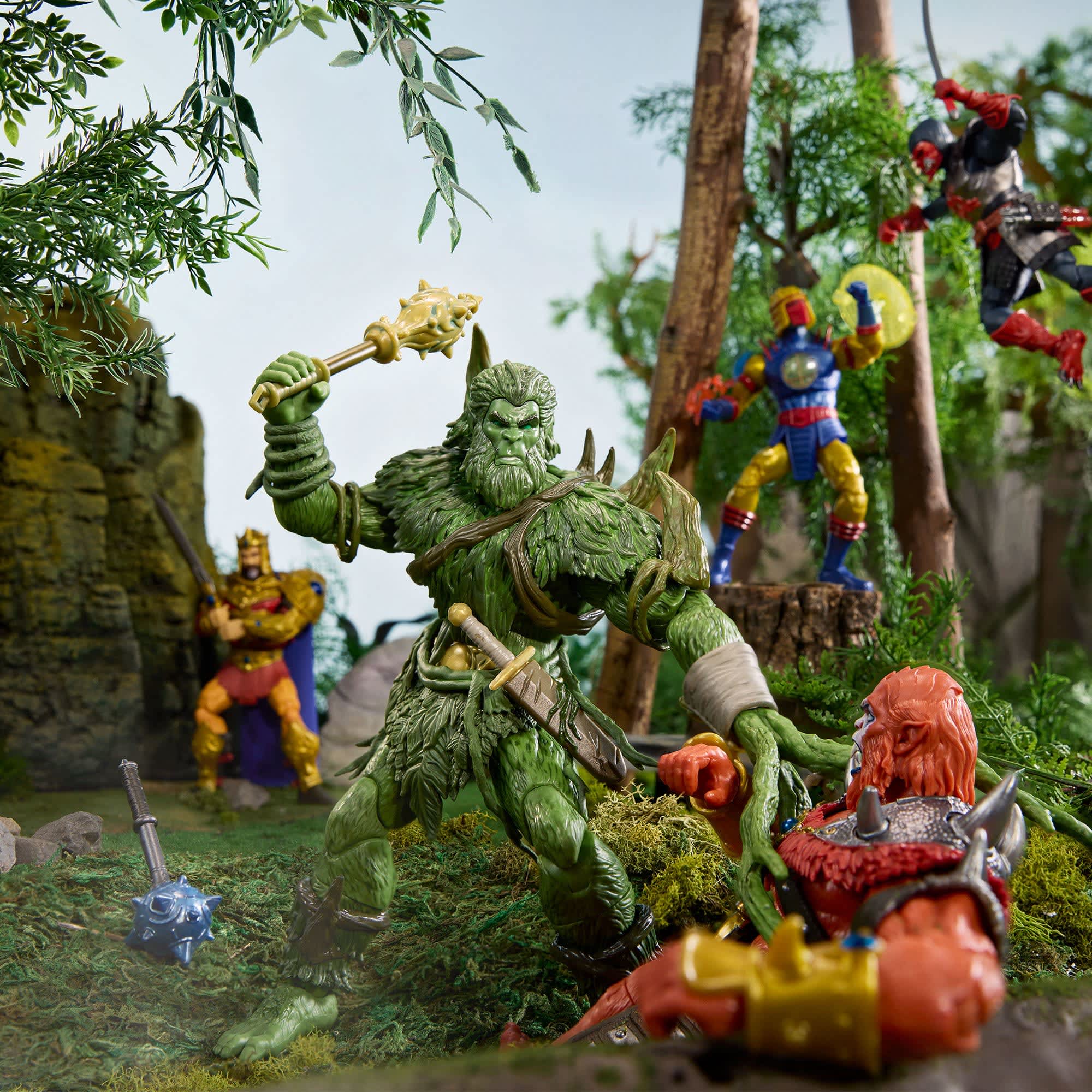 Masters of the Universe Masterverse New Eternia Moss Man Action Figure Gallery Image 7
