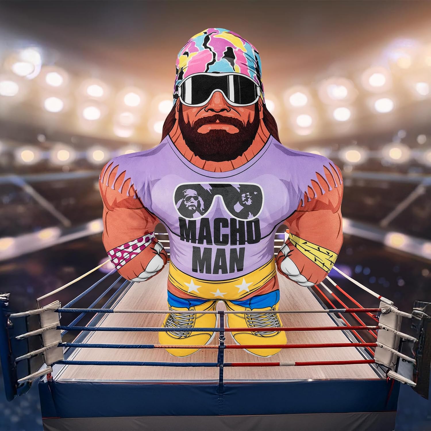 "Macho Man" Randy Savage Bleacher Buddy 24" Plush Gallery Image 9