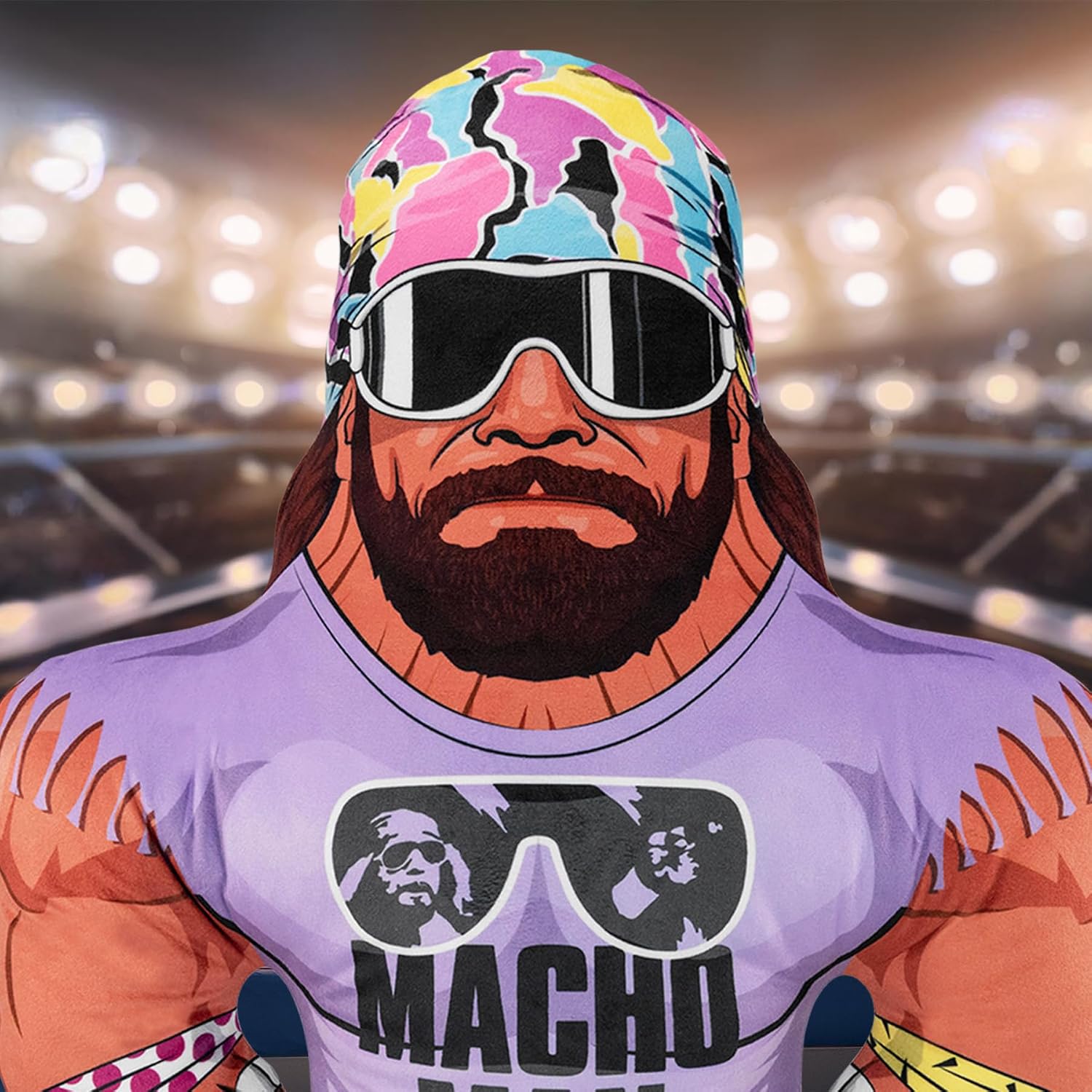"Macho Man" Randy Savage Bleacher Buddy 24" Plush Gallery Image 3