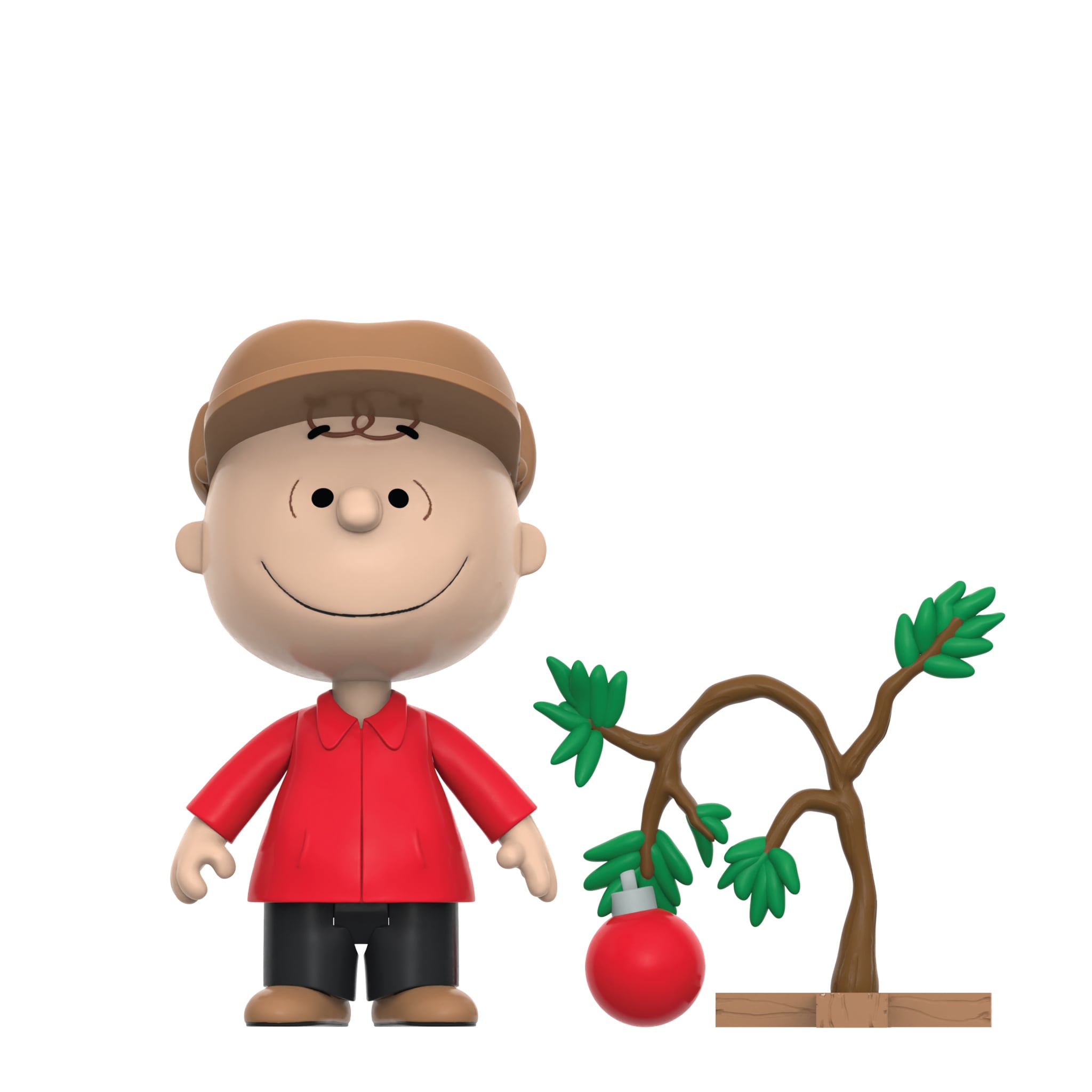 Peanuts ReAction Charlie Brown and Sad Tree (Snow Globe Card Back) Action Figure Gallery Image 3