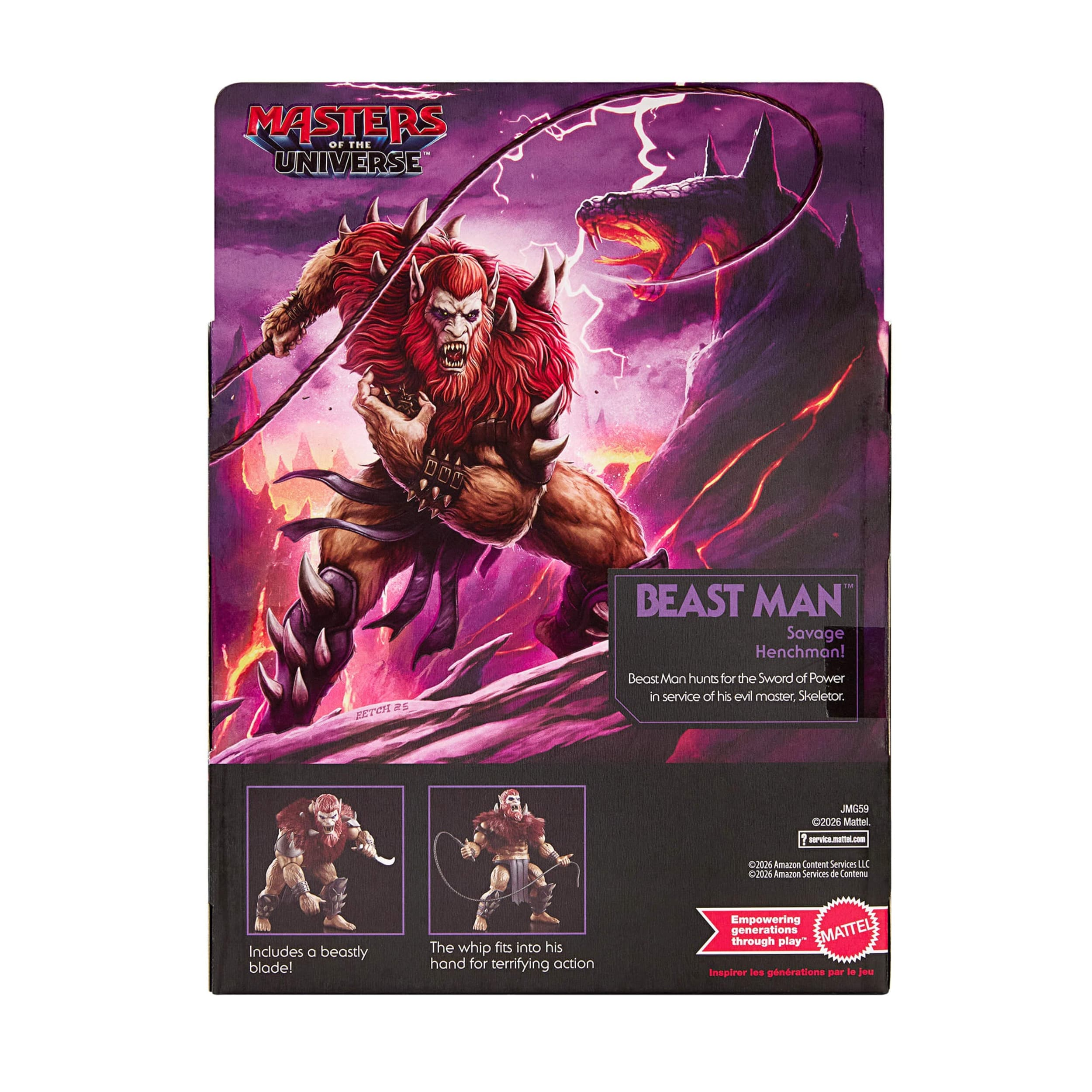 Masters of the Universe: Origins Beast Man Deluxe Action Figure Gallery Image 10