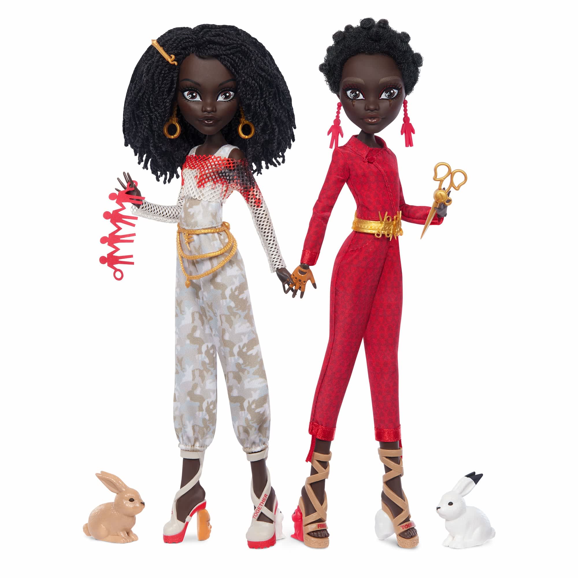 Monster High x Us Skullector Adelaide & Red Collectible Doll Two-Pack Gallery Image 3
