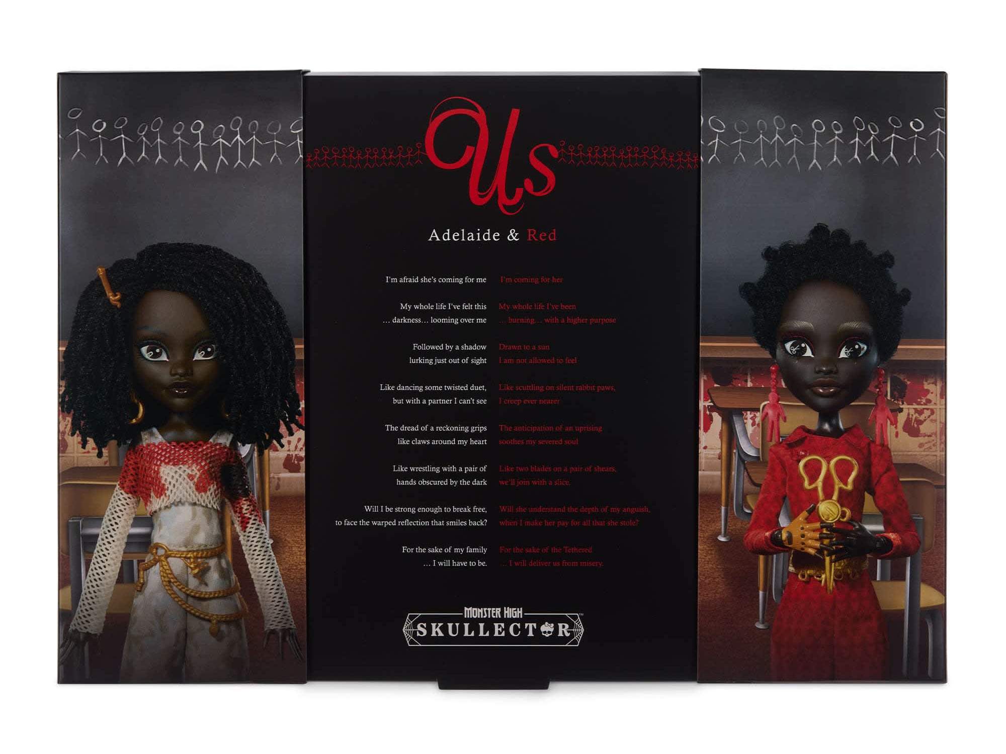 Monster High x Us Skullector Adelaide & Red Collectible Doll Two-Pack Gallery Image 17
