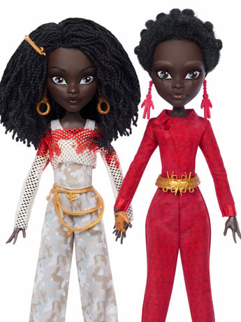 Monster High x Us Skullector Adelaide & Red Collectible Doll Two-Pack Gallery Image 2