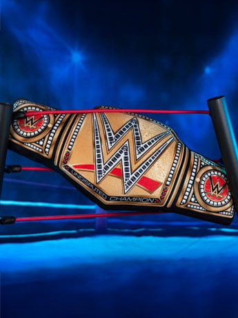 WWE Bleacher Buddy Universal Championship Belt 24" Plush Gallery Image 2