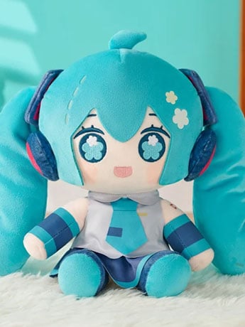 Image of Vocaloid Huggy Doll Hatsune Miku Plushie