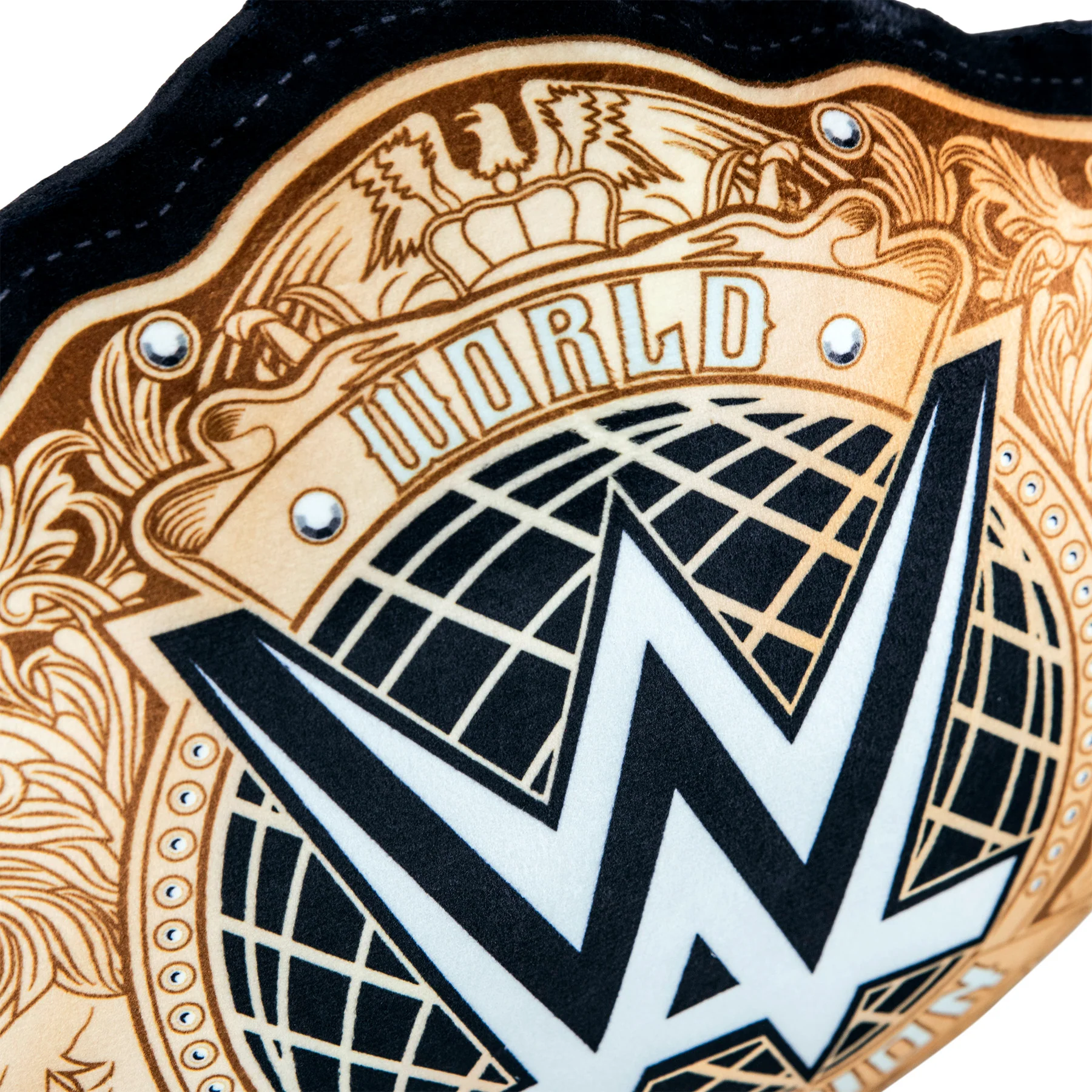 WWE Bleacher Buddy World Heavyweight Championship Belt 24" Plush Gallery Image 4