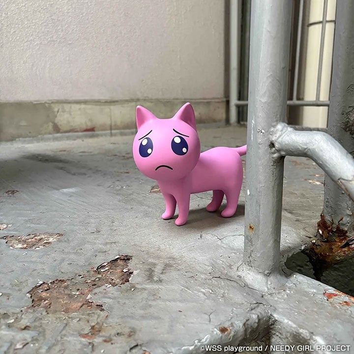 Needy Girl Overdose Pien Cat Soft Vinyl Figure Gallery Image 7