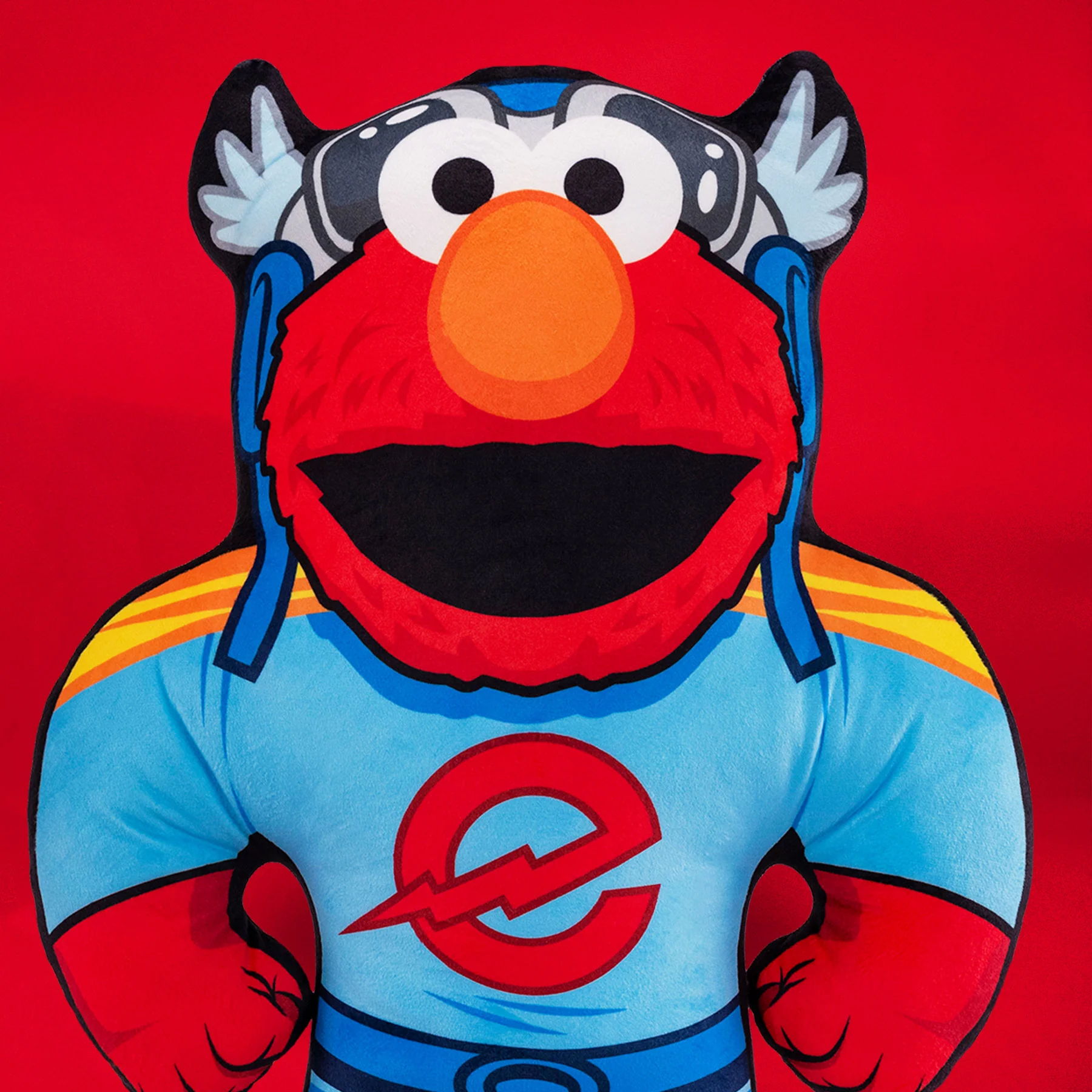 Sesame Street Bleacher Buddy Elmo Superhero 22" Plush Gallery Image 4