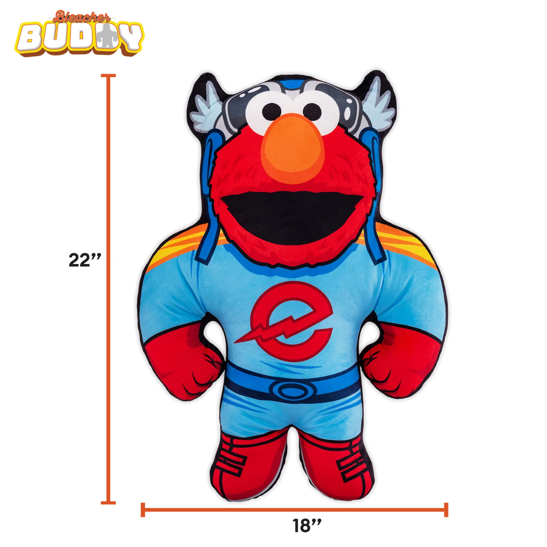Sesame Street Bleacher Buddy Elmo Superhero 22" Plush Gallery Image 8