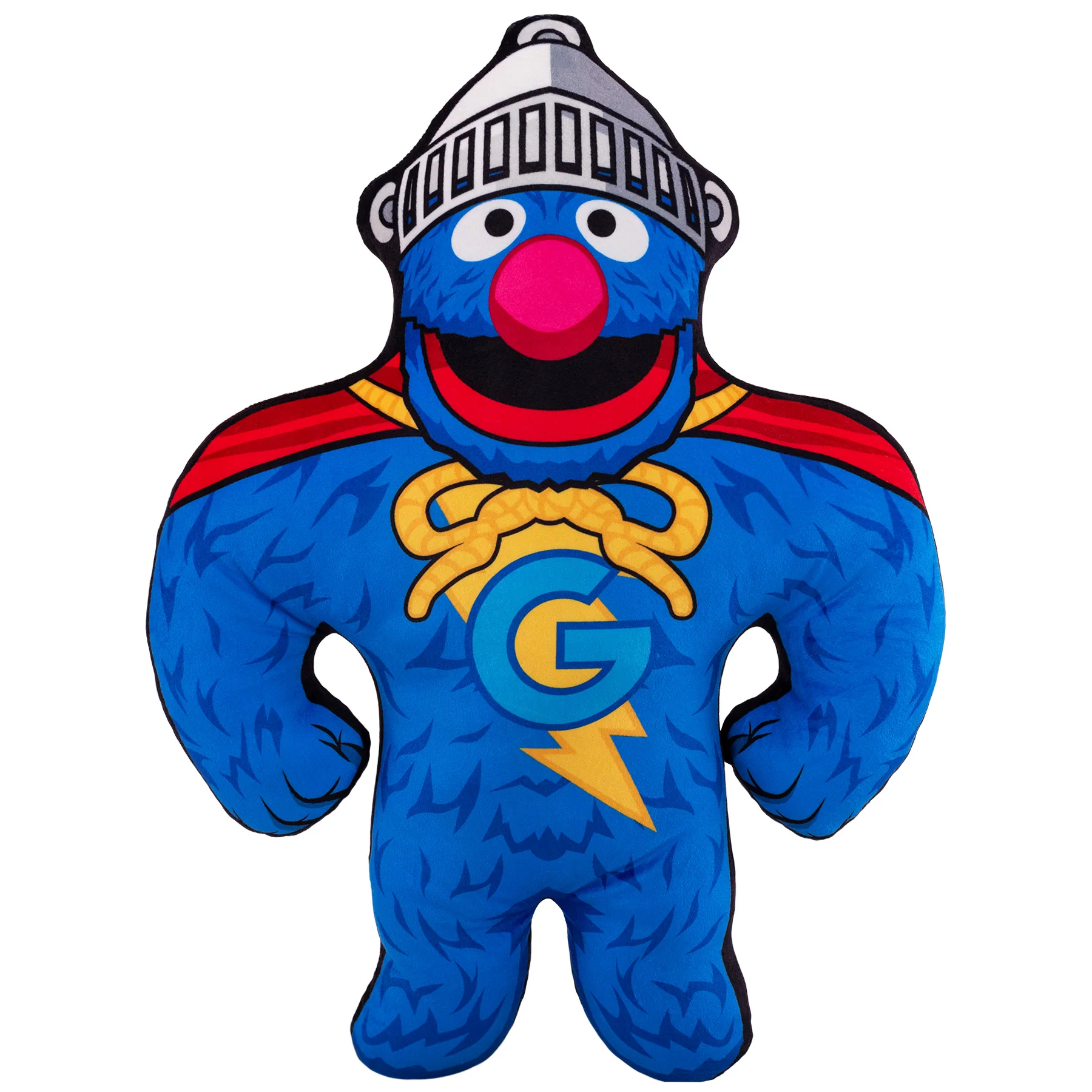 Sesame Street Bleacher Buddy Grover Superhero 22" Plush Gallery Image 5