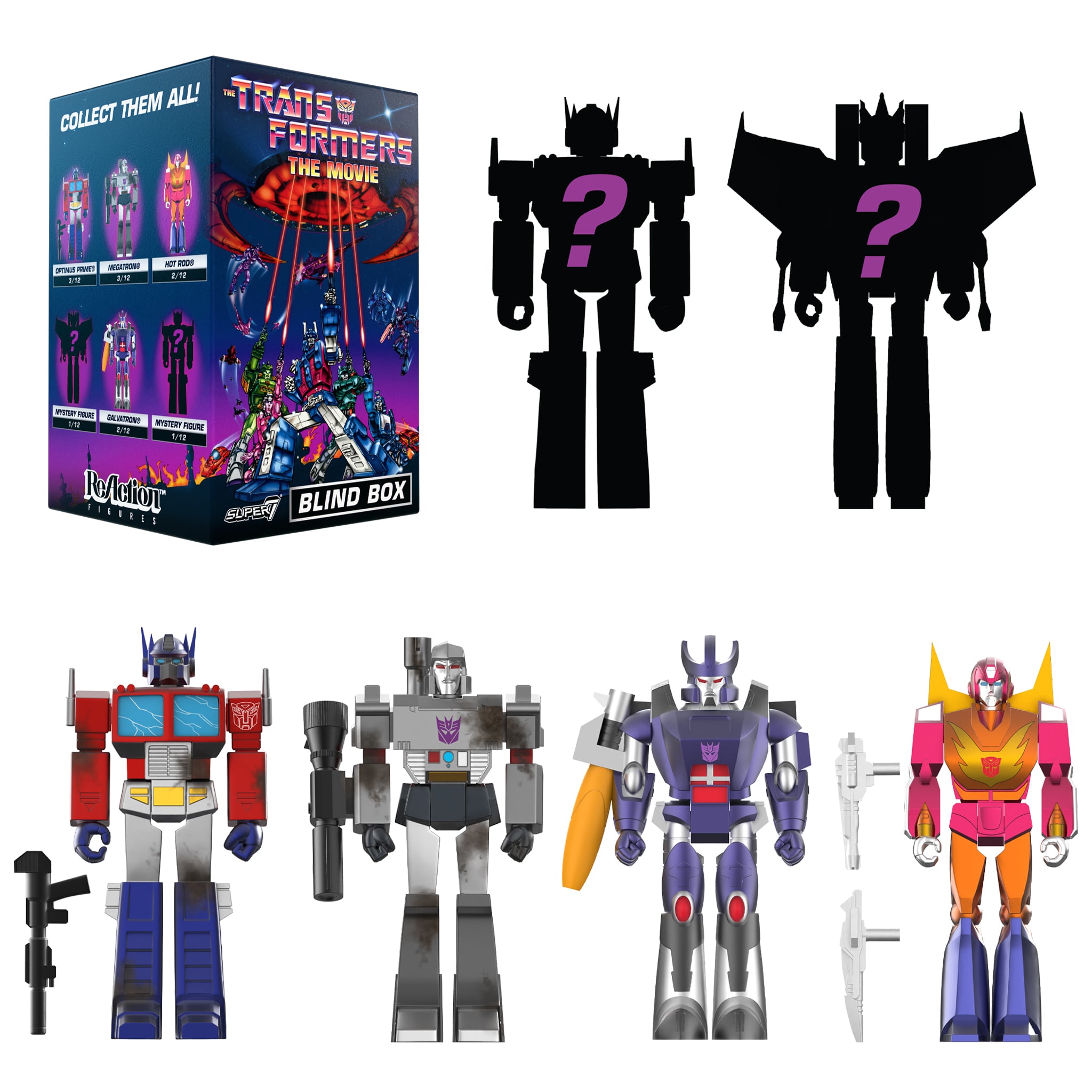 The Transformers: The Movie ReAction Random Figure Gallery Image 3