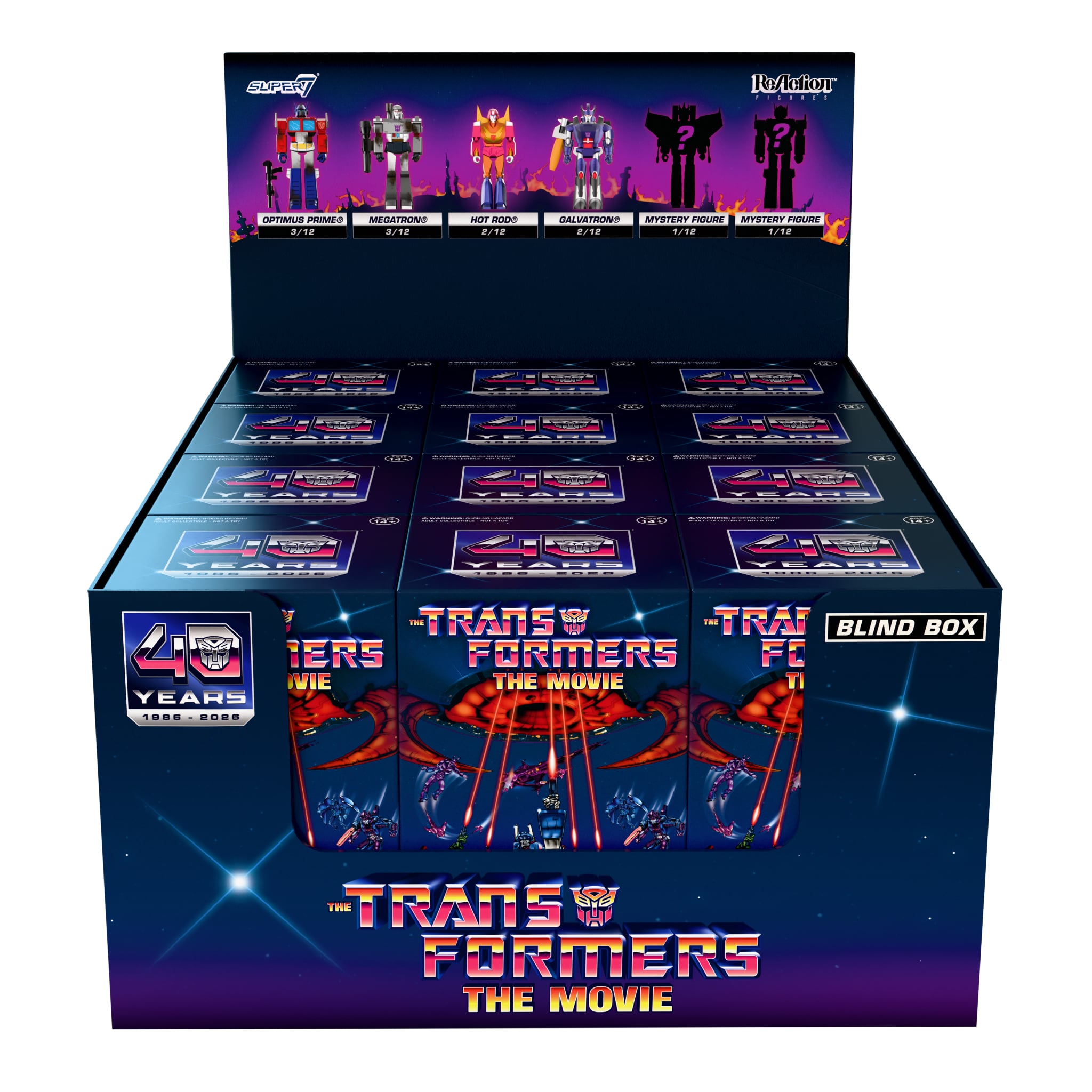 The Transformers: The Movie ReAction Random Figure Gallery Image 6