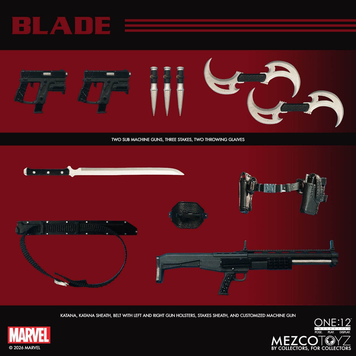 Marvel's Midnight Suns One:12 Collective Blade Action Figure Gallery Image 14