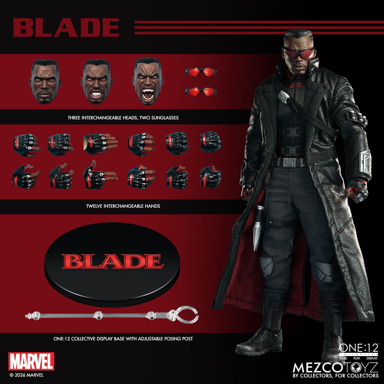 Marvel's Midnight Suns One:12 Collective Blade Action Figure Gallery Image 13