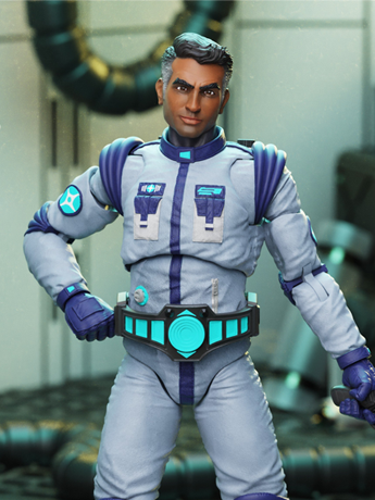 Epic H.A.C.K.S. Rand Arora: Gamma Squad Leader 1/12 Scale Action Figure Gallery Image 2