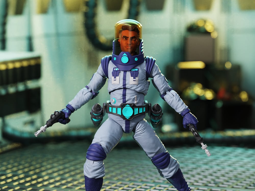 Epic H.A.C.K.S. Rand Arora: Gamma Squad Leader 1/12 Scale Action Figure Gallery Image 1