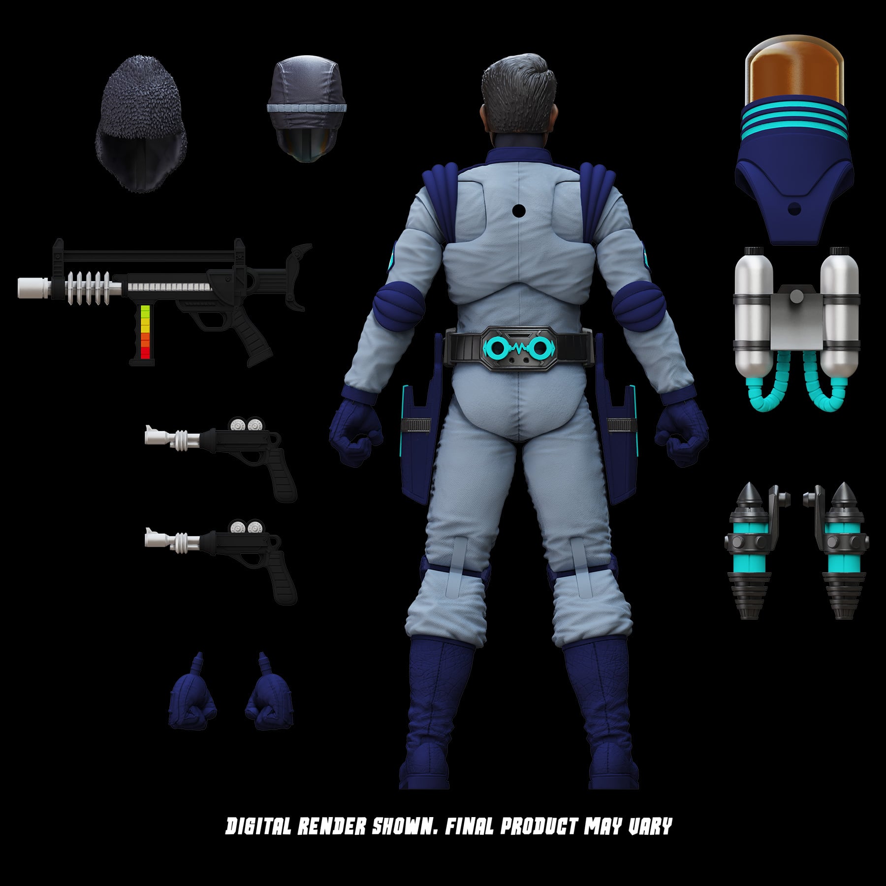 Epic H.A.C.K.S. Rand Arora: Gamma Squad Leader 1/12 Scale Action Figure Gallery Image 9