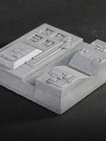 Star Wars: A New Hope Parts of the Galaxy Death Star Surface Tile 09 Magnet Gallery Image 2