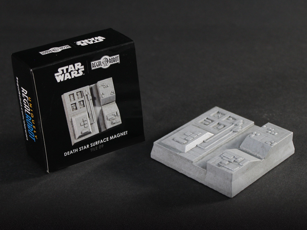 Star Wars: A New Hope Parts of the Galaxy Death Star Surface Tile 09 Magnet Gallery Image 1