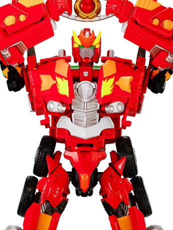 Transformers X Evangelion Synergenex Series Evangelion Prime Unit-02 Action Figure Gallery Image 2