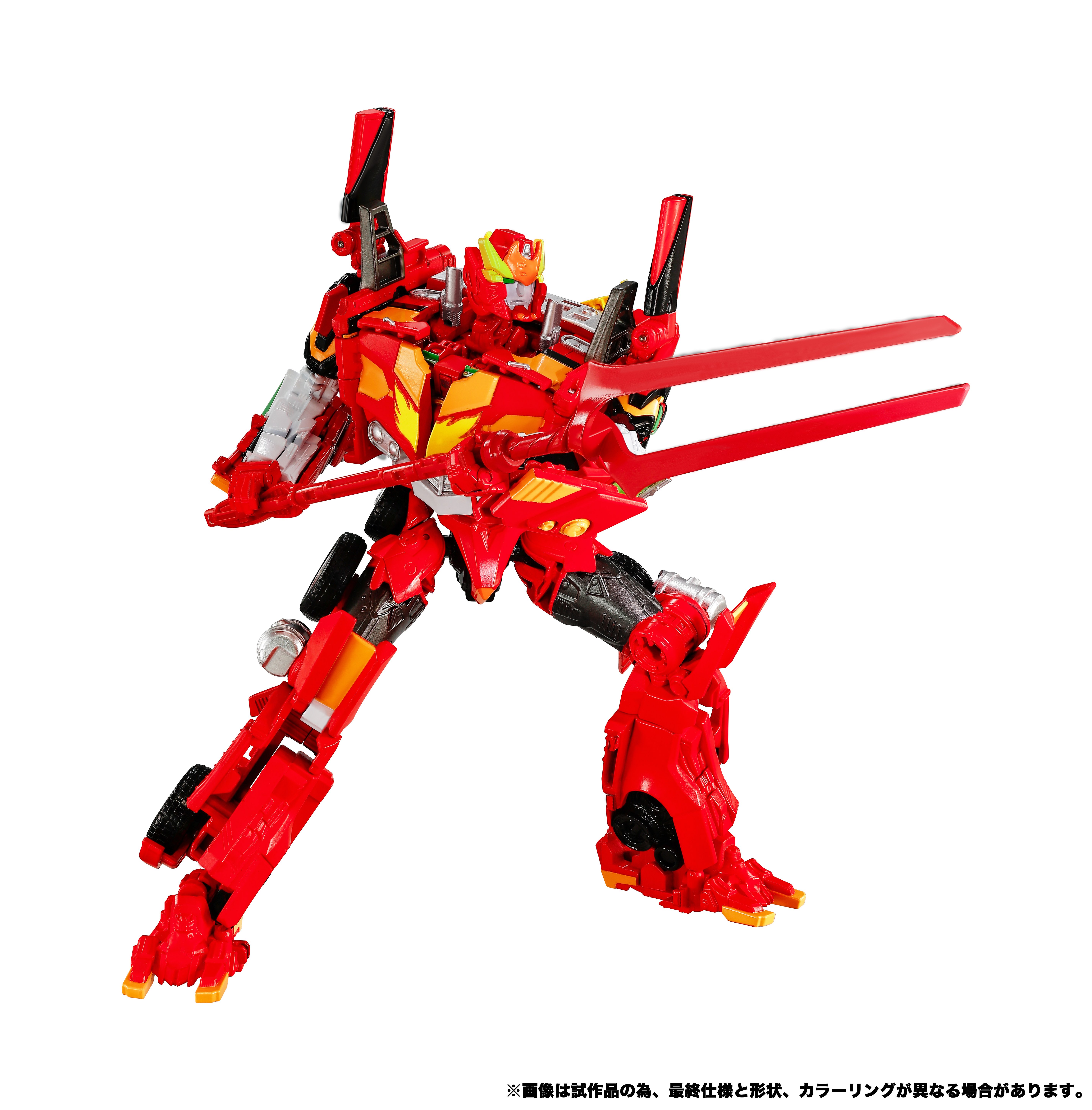 Transformers X Evangelion Synergenex Series Evangelion Prime Unit-02 Action Figure Gallery Image 6