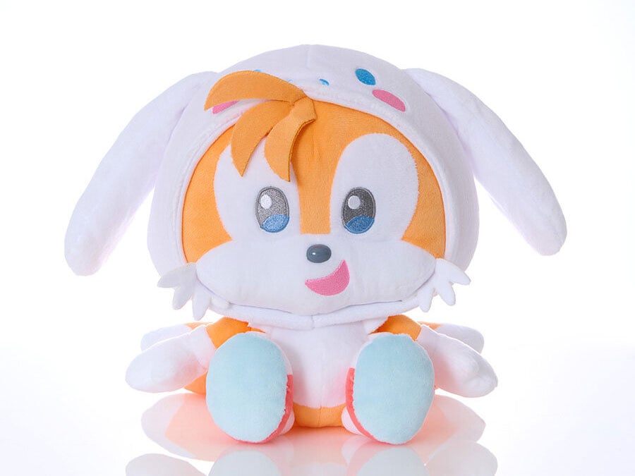 レトロ　サンアロー　tails&tales こぐまのタフィ　ぬいぐるみ Sonic & Friends x Sanrio Tails x Cinnamoroll Medium Plush