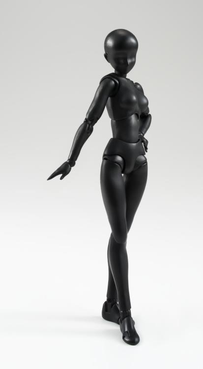 S.H.Figuarts Female Body Set (Solid Black) Gallery Image 5