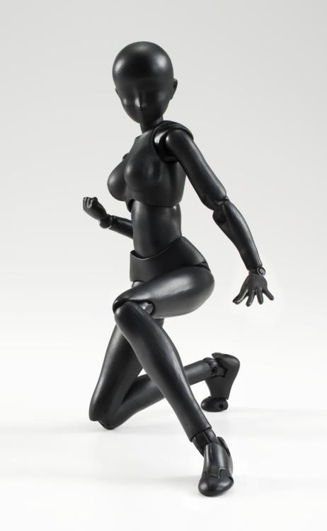 S.H.Figuarts Female Body Set (Solid Black) Gallery Image 4