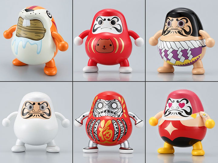 Daruma Club Vol. 2 Box of 6 Figures Gallery Image 1