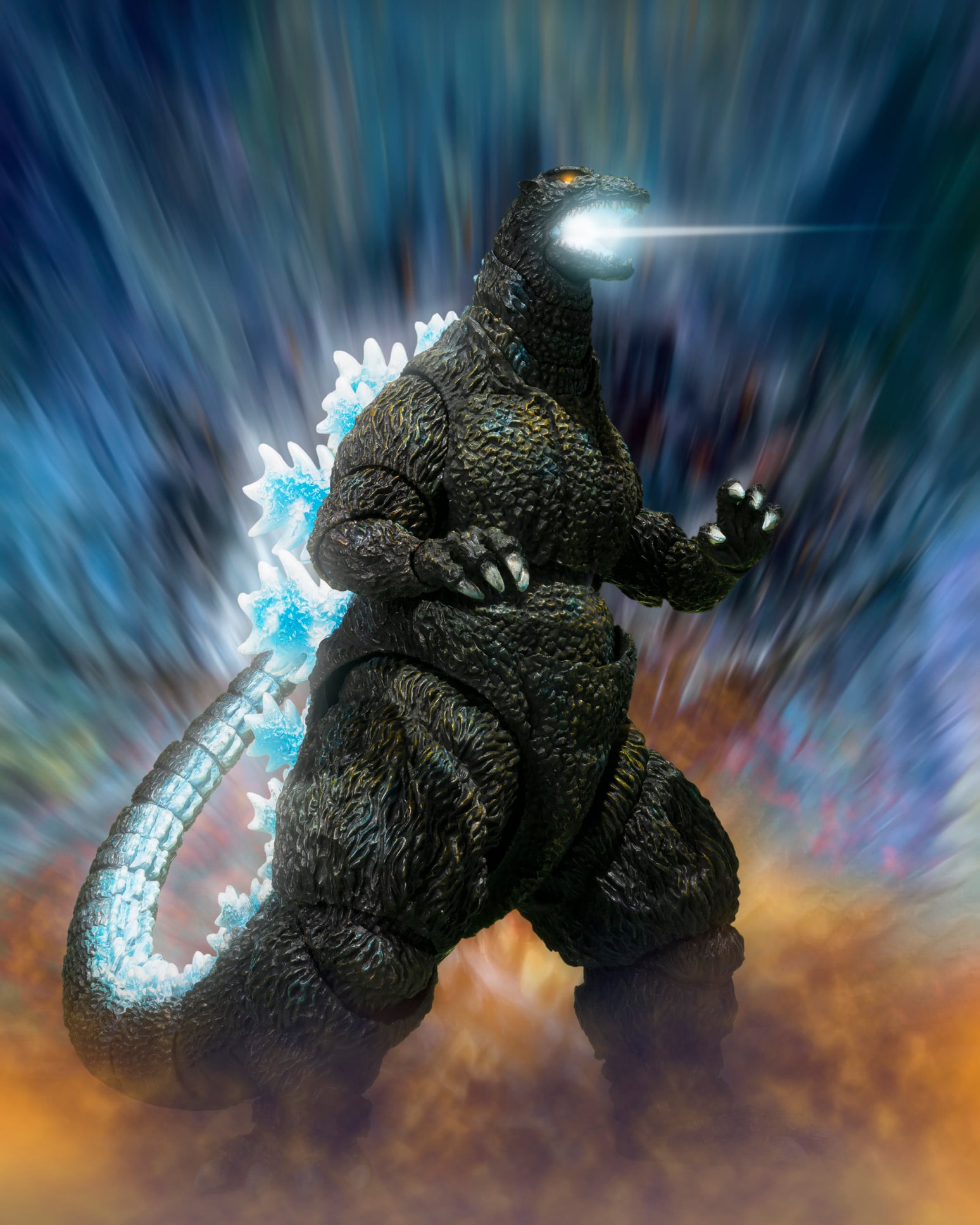 Godzilla vs. Mechagodzilla II (1993) S.H.MonsterArts Godzilla (Poster Coloring Ver.) (Movie Graphic Plus) Action Figure Gallery Image 11