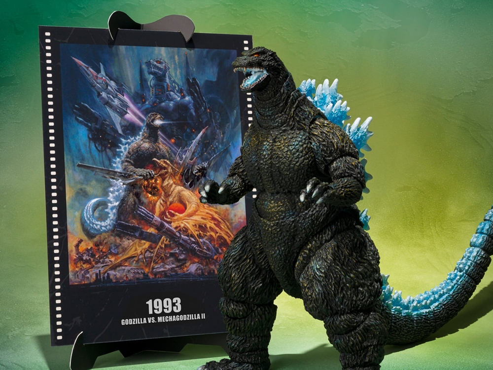 Godzilla vs. Mechagodzilla II (1993) S.H.MonsterArts Godzilla (Poster Coloring Ver.) (Movie Graphic Plus) Action Figure Gallery Image 1