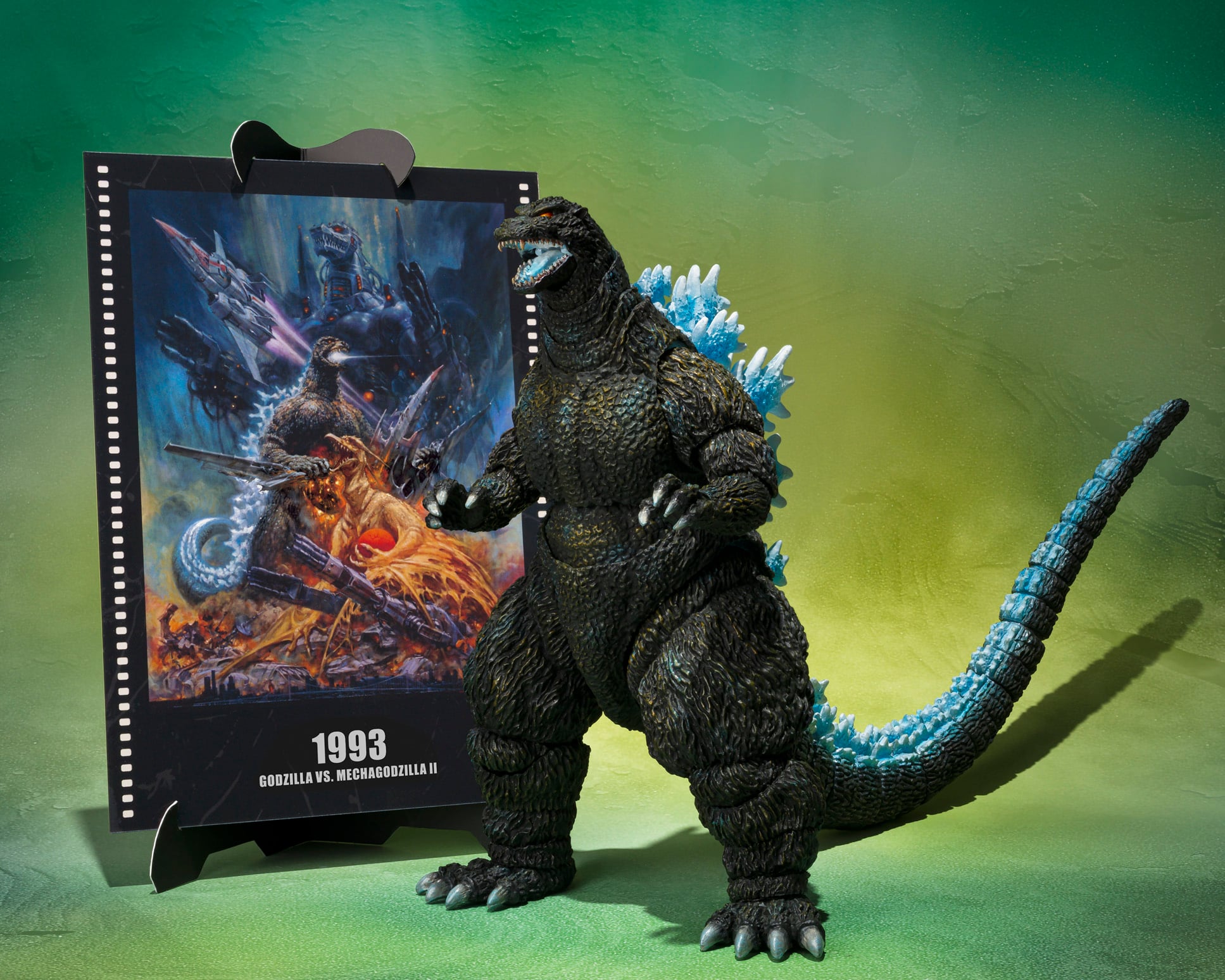 Godzilla vs. Mechagodzilla II (1993) S.H.MonsterArts Godzilla (Poster Coloring Ver.) (Movie Graphic Plus) Action Figure Gallery Image 3