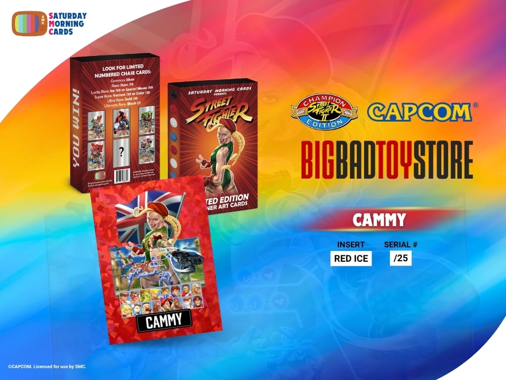 Street Fighter Single Card Limited Edition Collectible (With Chance of BBTS Exclusive Chase) Gallery Image 3