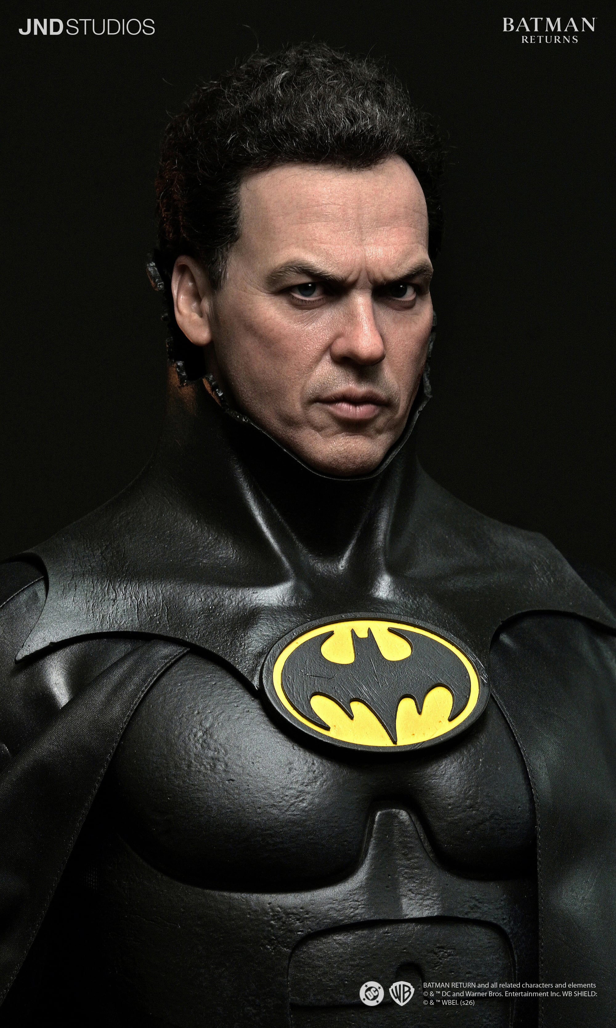 Batman Returns Hyperreal Batman 1/3 Scale Limited Edition Statue and Bust Set Gallery Image 43