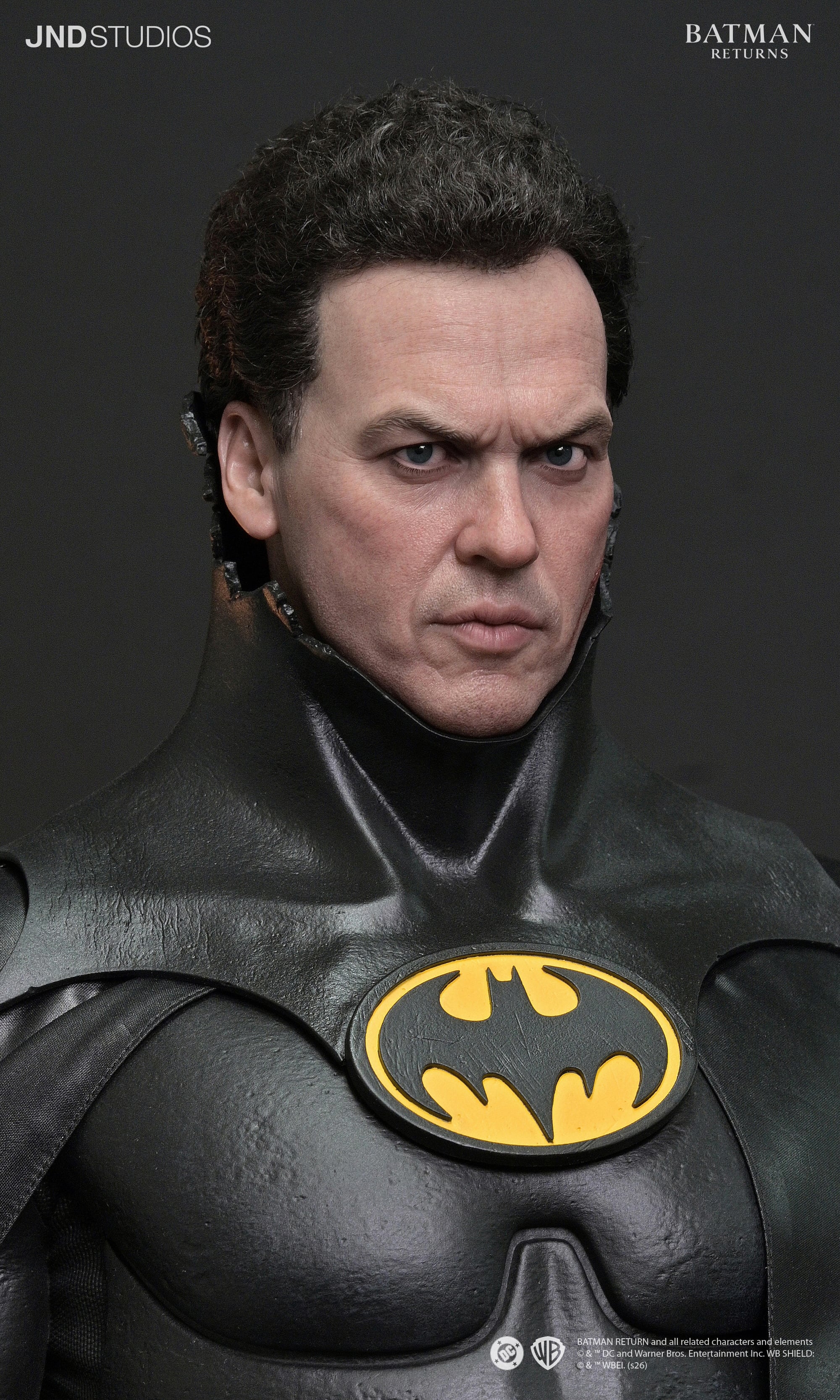 Batman Returns Hyperreal Batman 1/3 Scale Limited Edition Statue and Bust Set Gallery Image 40