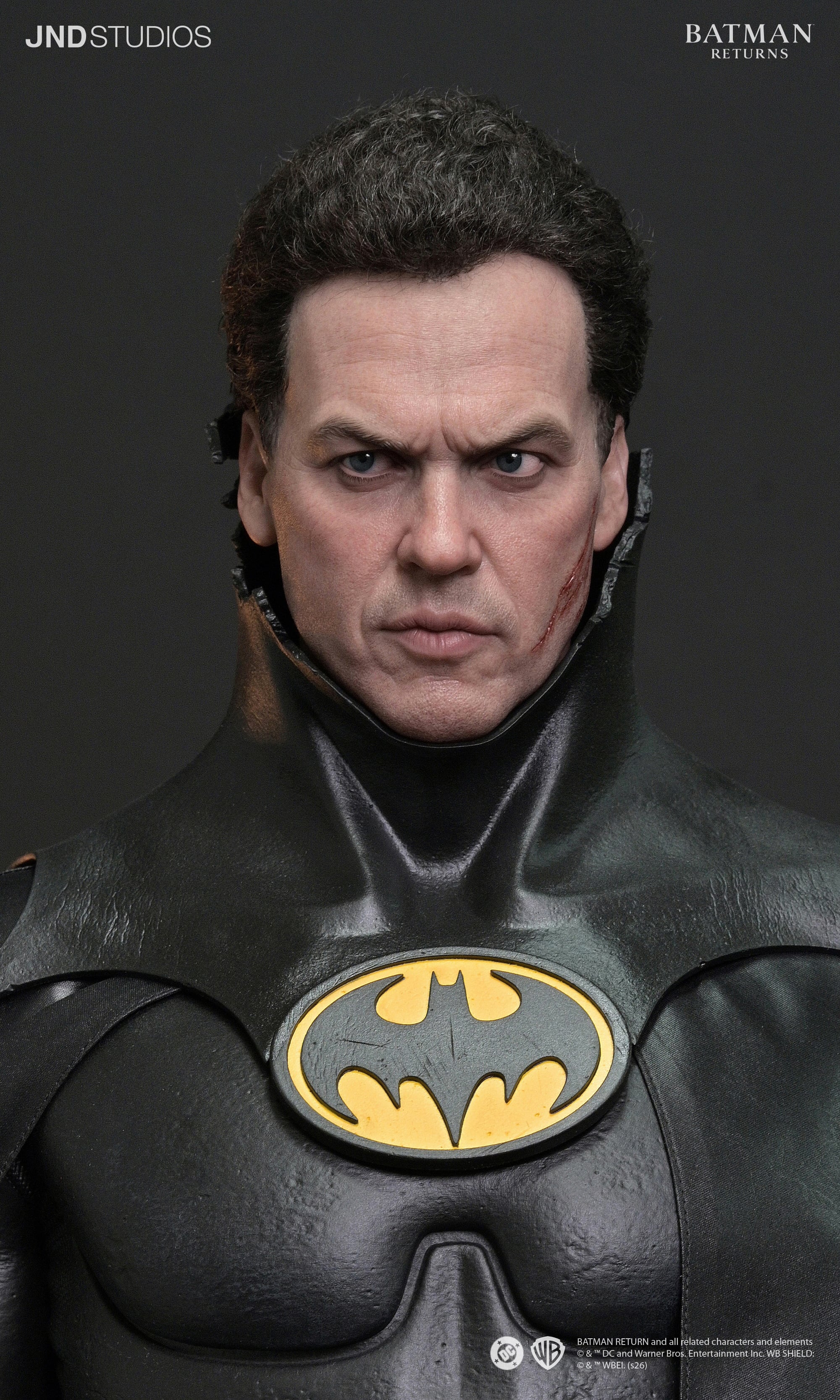 Batman Returns Hyperreal Batman 1/3 Scale Limited Edition Statue and Bust Set Gallery Image 39