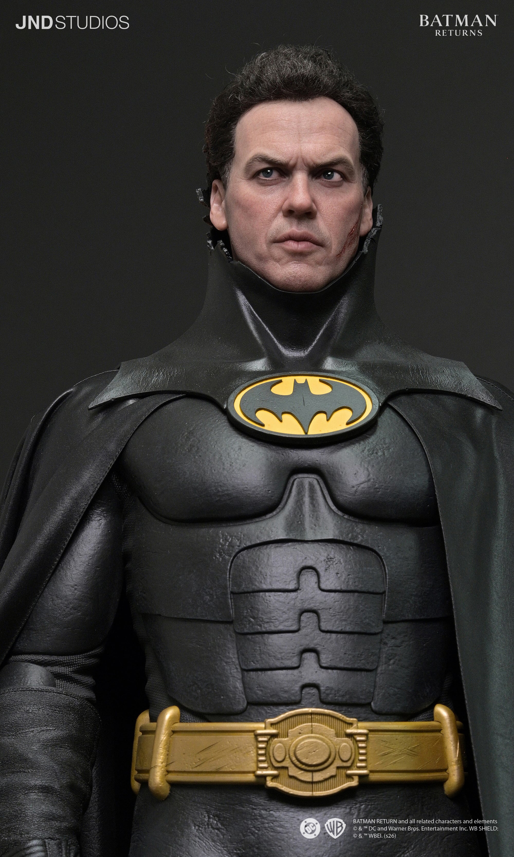 Batman Returns Hyperreal Batman (Dual Ver.) 1/3 Scale Limited Edition Statue and Bust Set Gallery Image 57