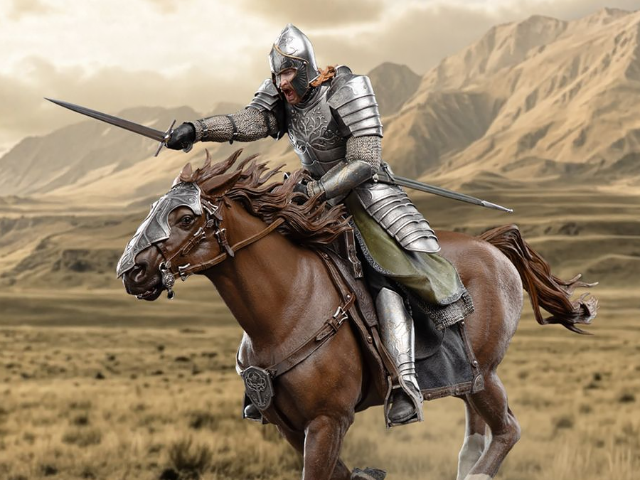 Image of The Lord of the Rings Faramir: Charge on Osgiliath 1/6 Scale Limited Edition Statue