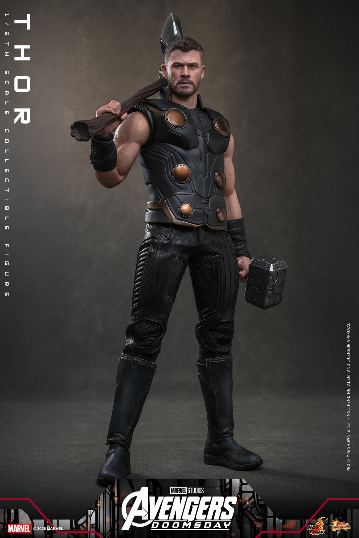 Avengers: Doomsday MMS918 Thor 1/6th Scale Collectible Figure Gallery Image 17
