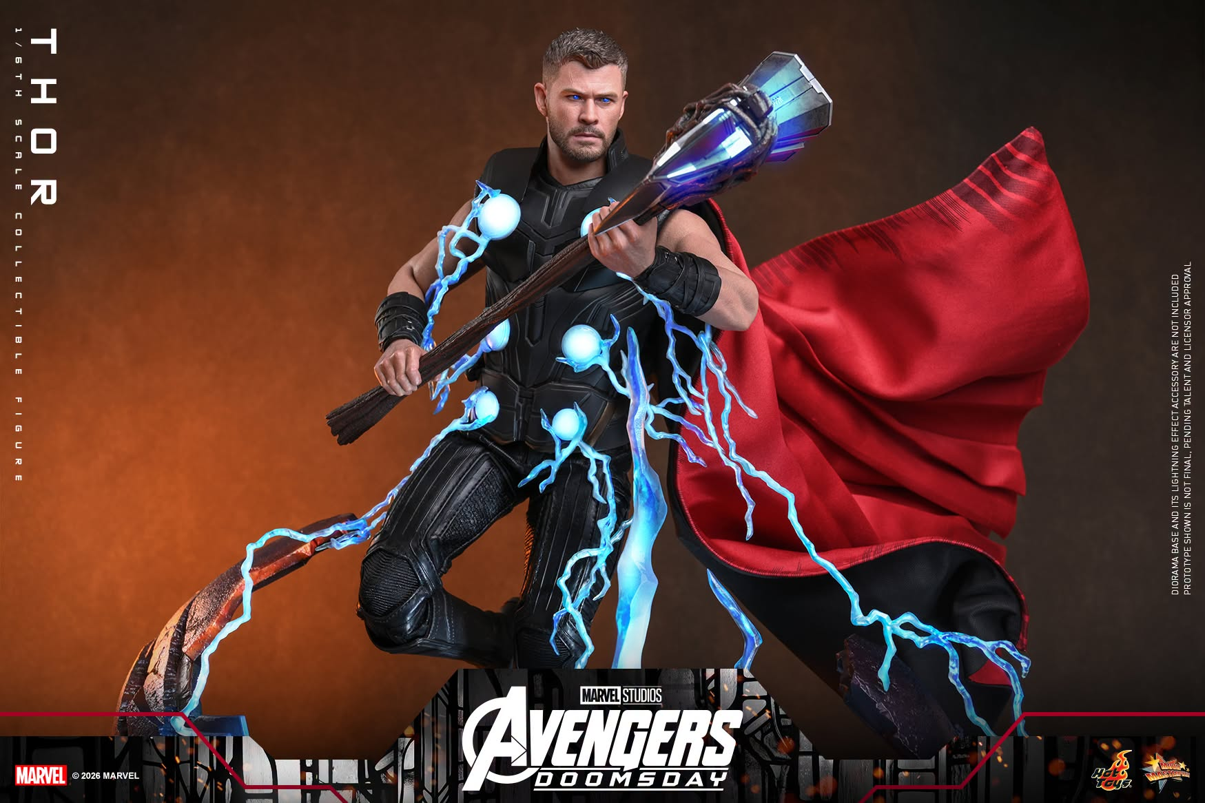 Avengers: Doomsday MMS918 Thor 1/6th Scale Collectible Figure Gallery Image 11
