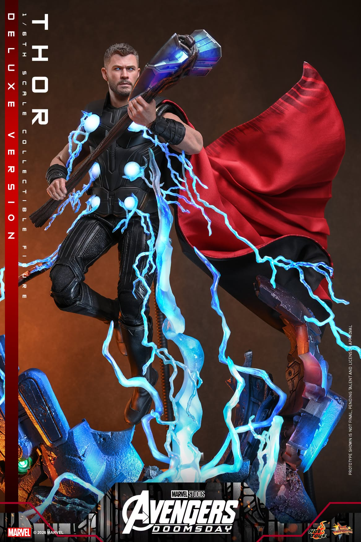 Avengers: Doomsday MMS919 Thor (Deluxe Ver.) 1/6th Scale Collectible Figure Gallery Image 5